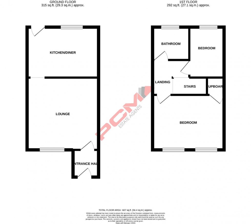 Floorplan for Drapers Way, St. Leonards-on-sea