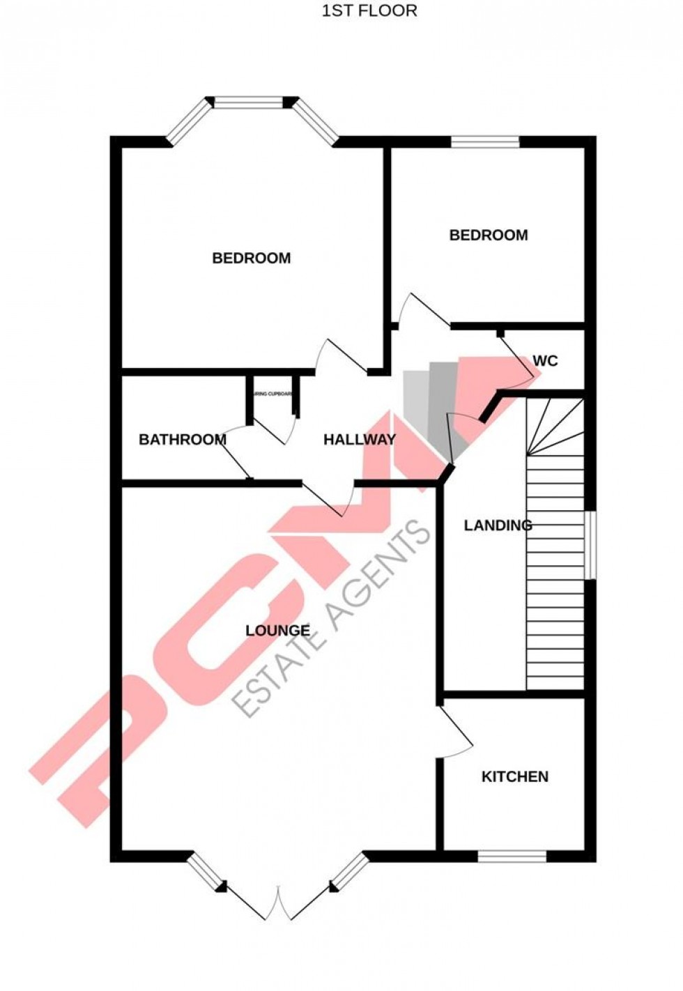 Floorplan for Pevensey Road, St. Leonards-On-Sea