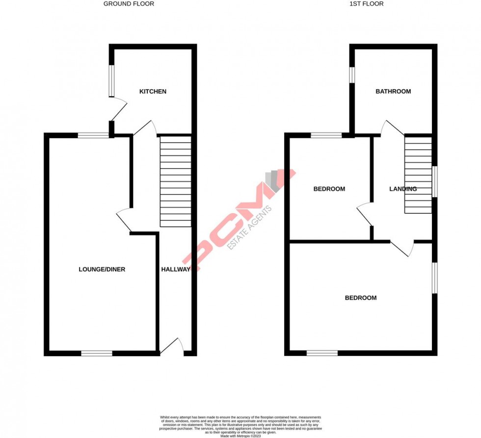 Floorplan for Clifton Road, Hastings