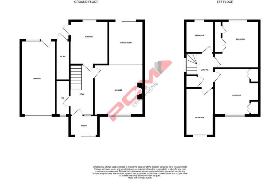 Floorplan for Ashford Way, Hastings
