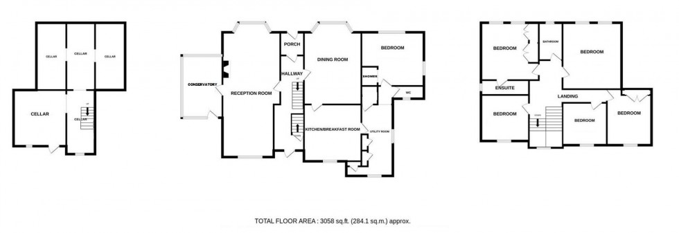 Floorplan for St. Helens Park Road, Hastings