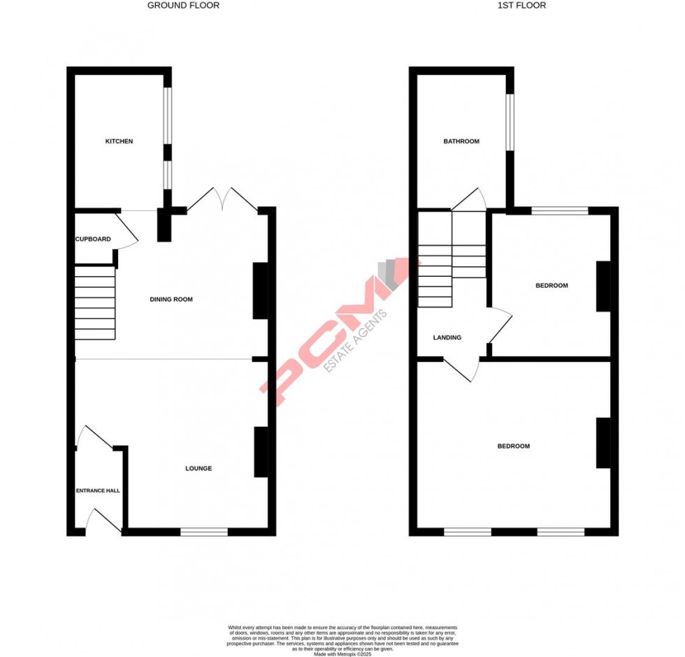 Floorplan for Brook Street, Hastings