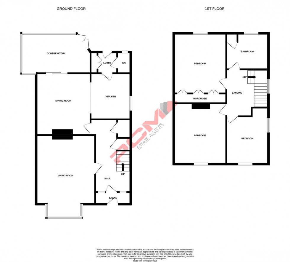 Floorplan for Upper Park Road, St. Leonards-On-Sea