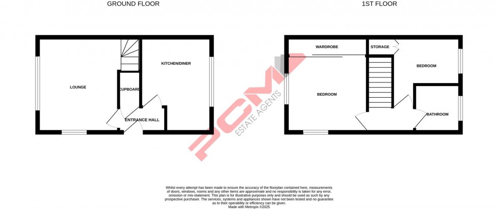 Floorplan for Wentworth Way, St. Leonards-On-Sea