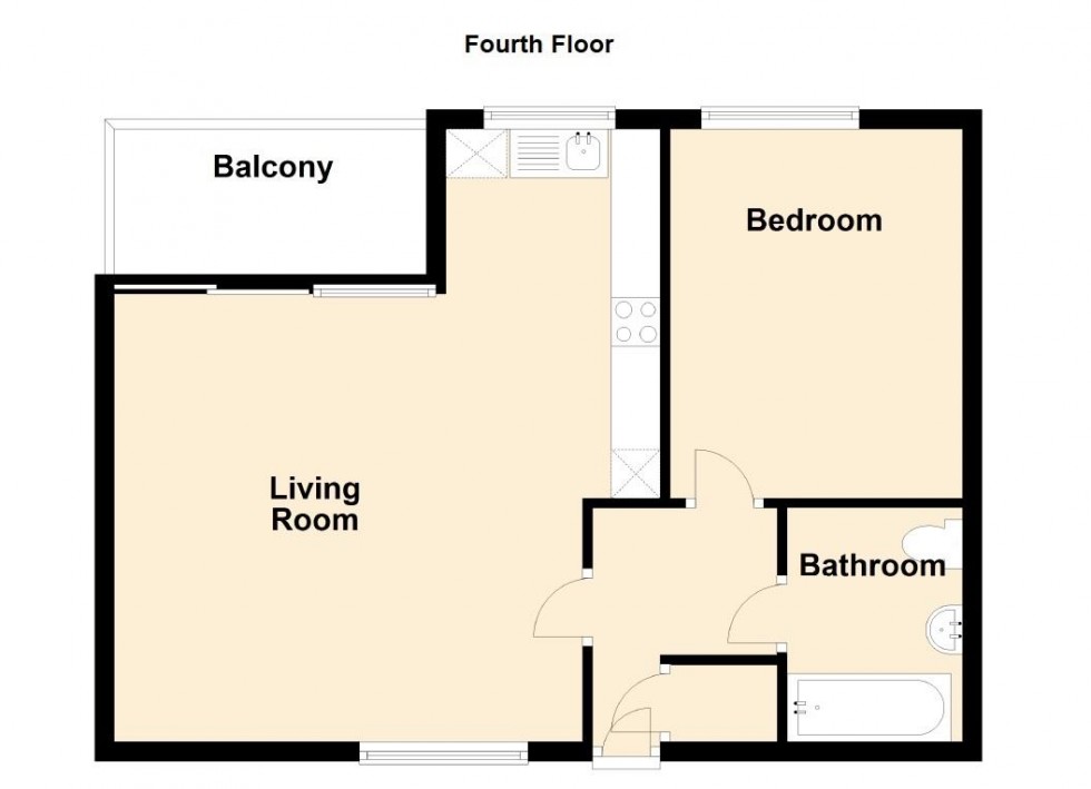 Floorplan for White Rock, Hastings