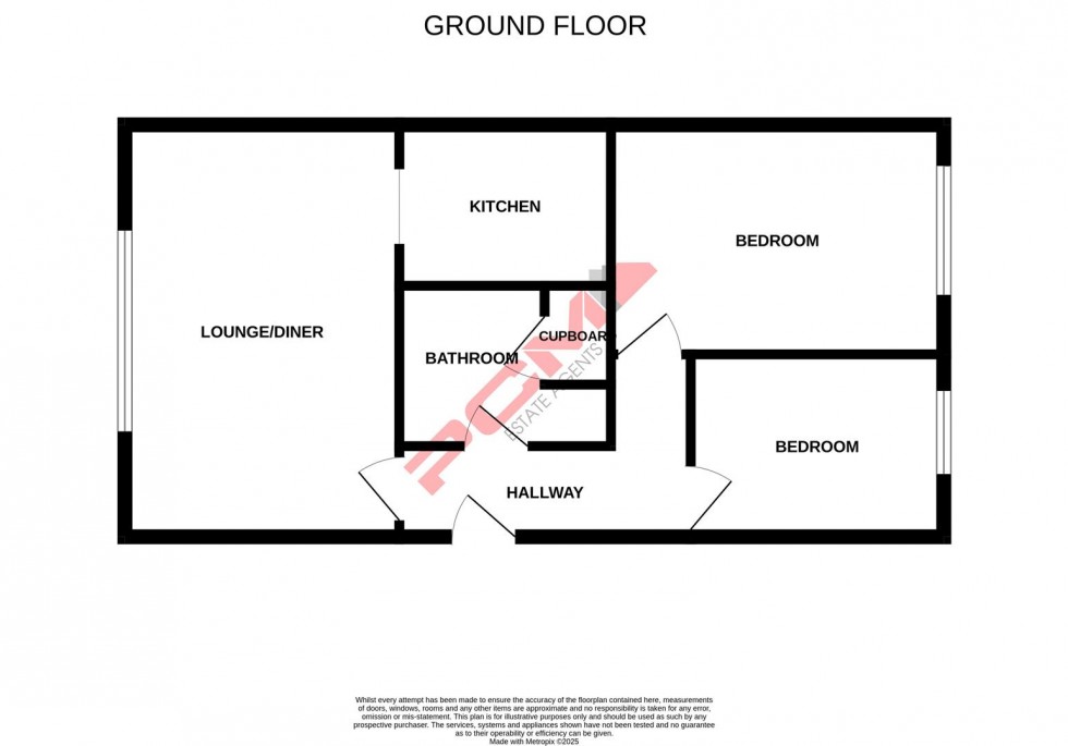 Floorplan for The Bourne, Hastings