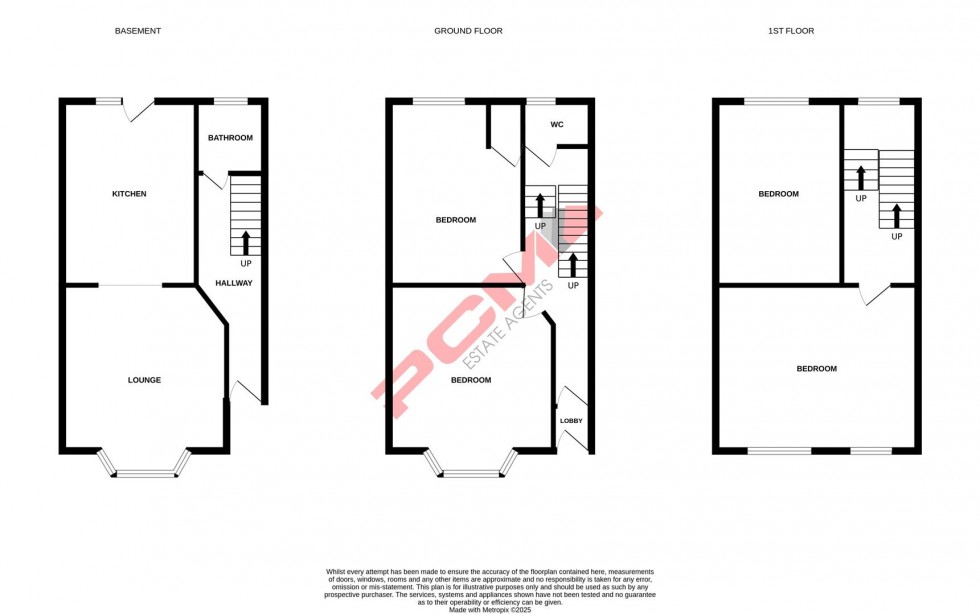 Floorplan for Hughenden Road, Hastings