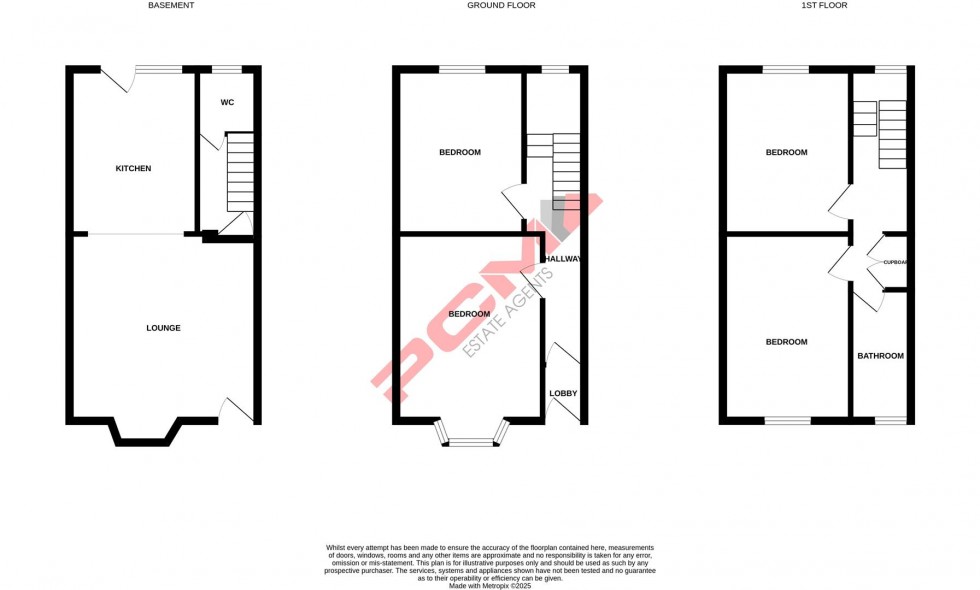 Floorplan for Manor Road, Hastings