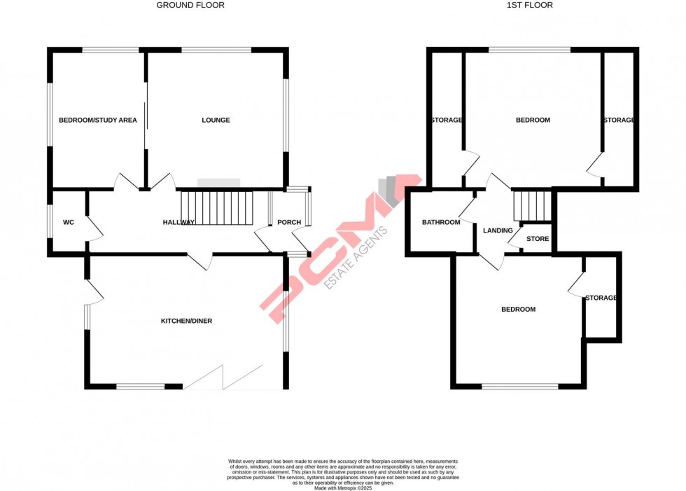 Floorplan for Langham Road, Hastings