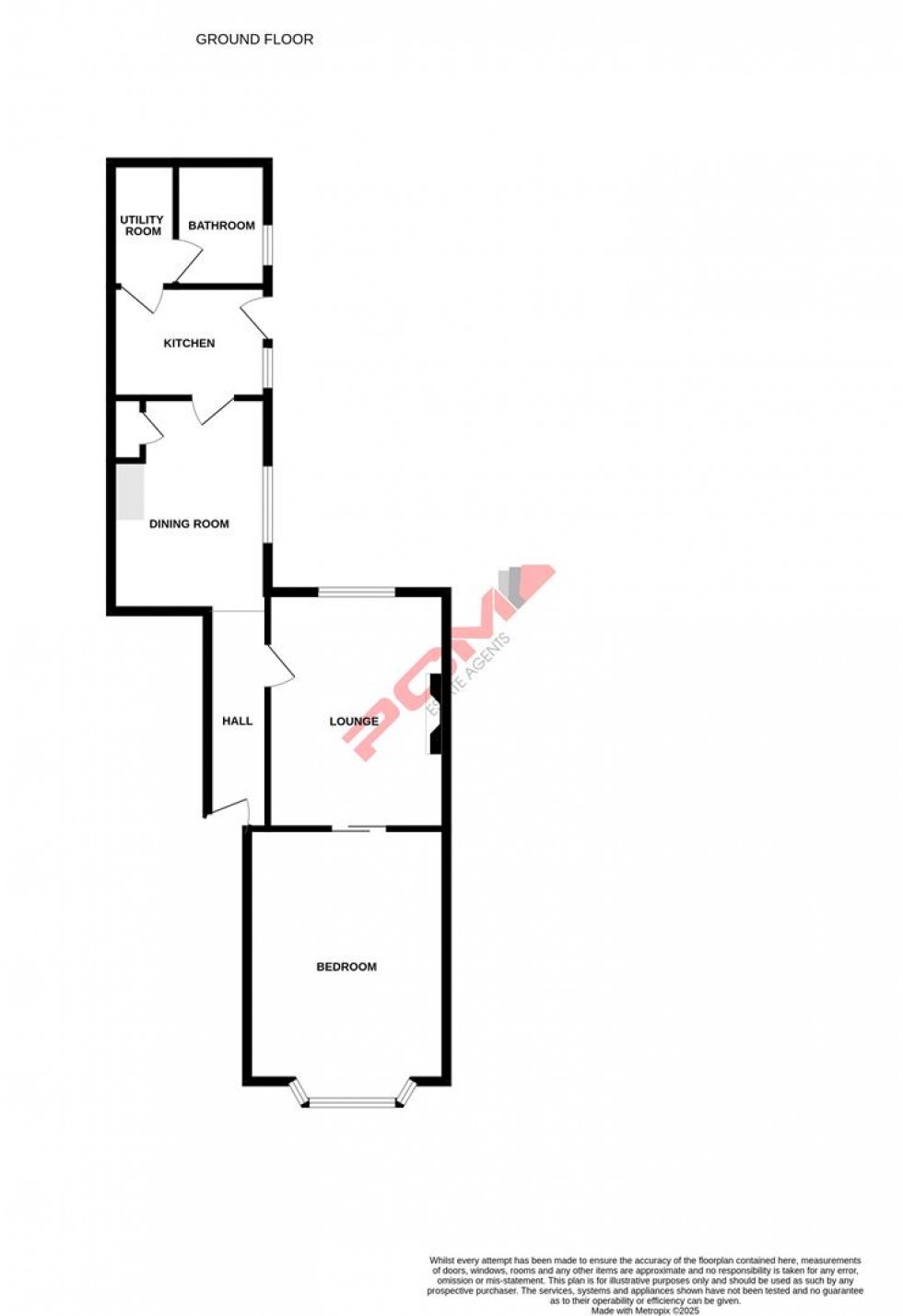 Floorplan for Upper Park Road, St. Leonards-On-Sea