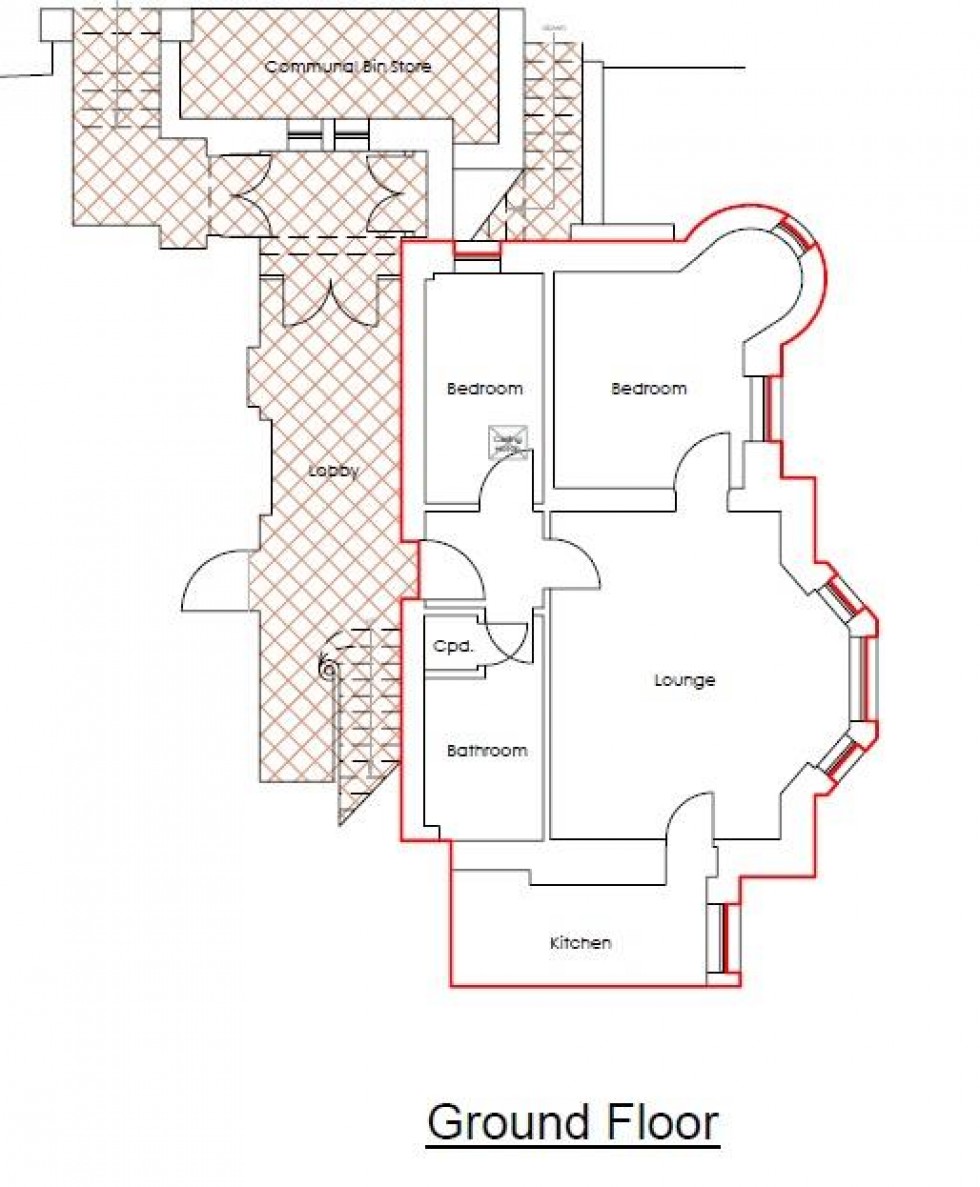Floorplan for Highlands Gardens, St. Leonards-On-Sea
