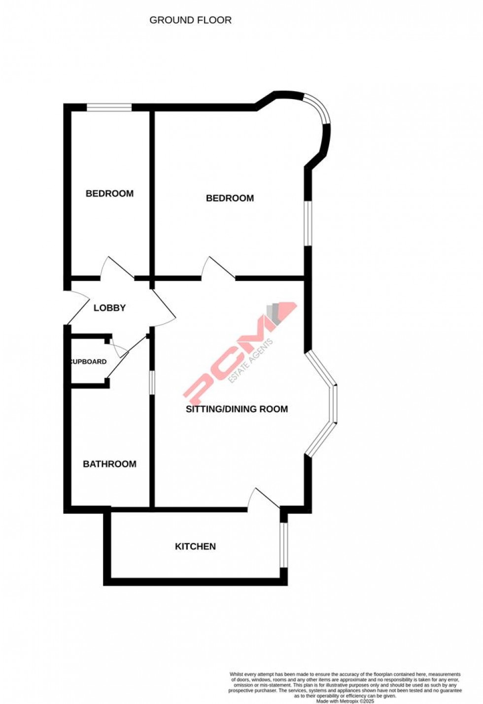 Floorplan for Highlands Gardens, St. Leonards-On-Sea
