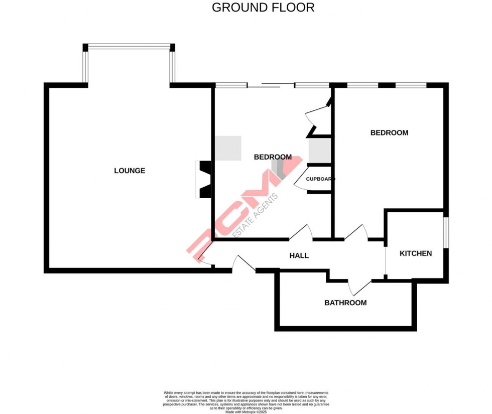 Floorplan for Gresham Way, St. Leonards-On-Sea