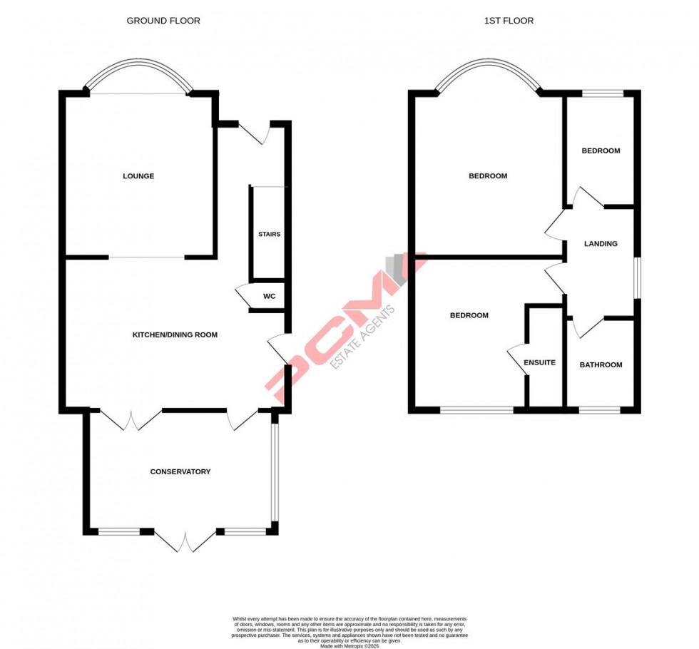 Floorplan for St. Helens Road, Hastings