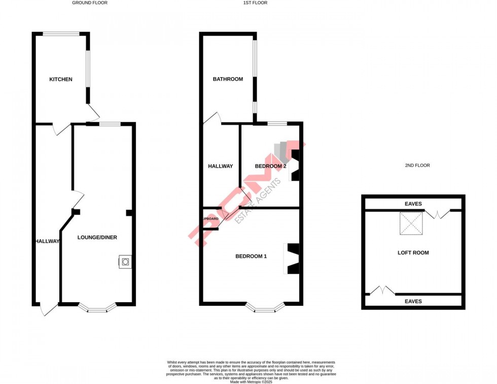 Floorplan for Grove Road, Hastings