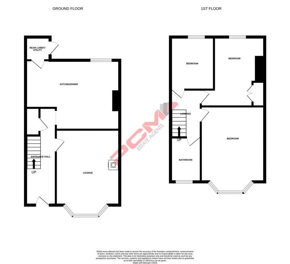 Floorplan for Manor Road, Hastings