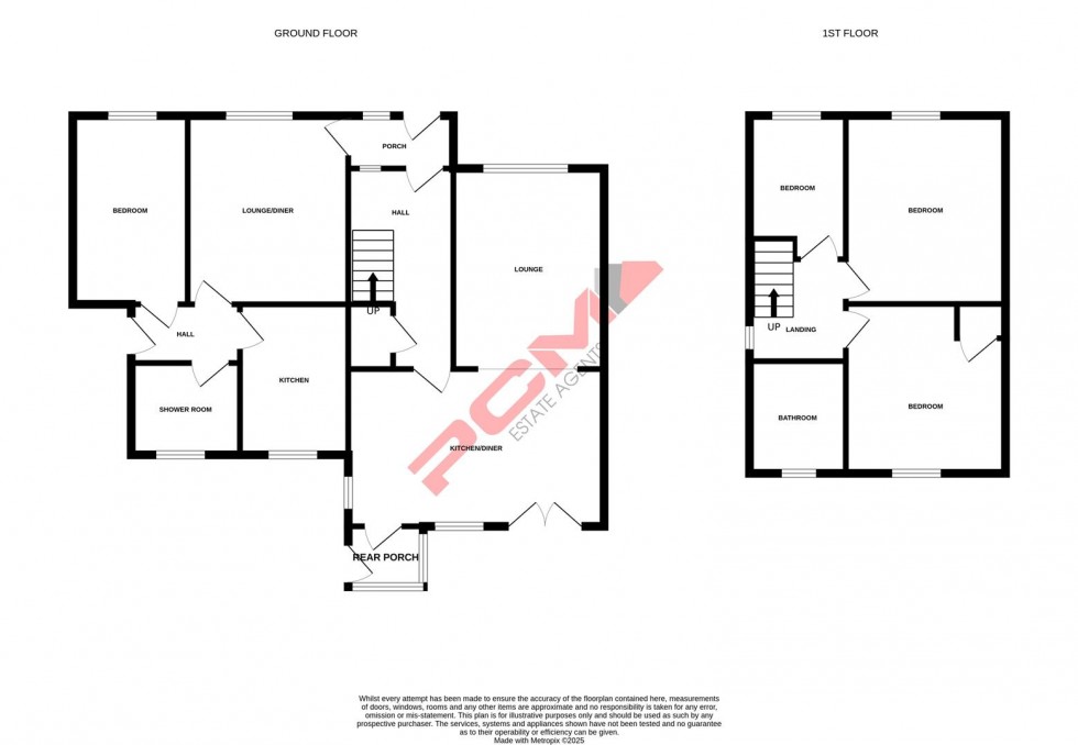 Floorplan for Birch Way, Hastings