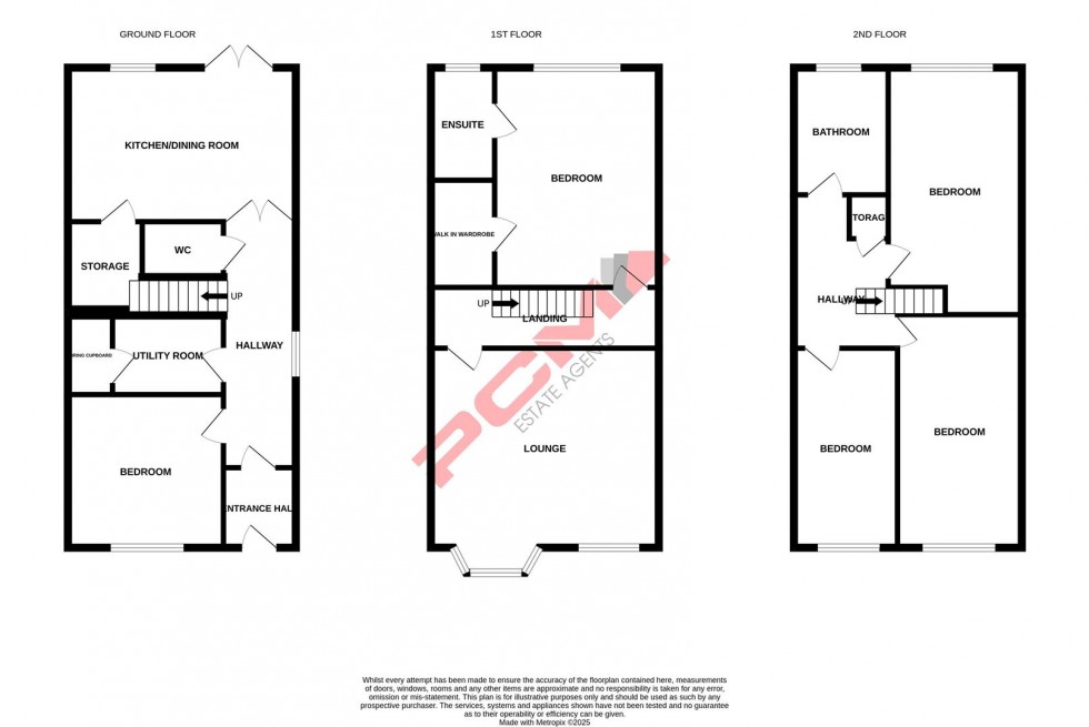 Floorplan for Downey Close, St. Leonards-On-Sea