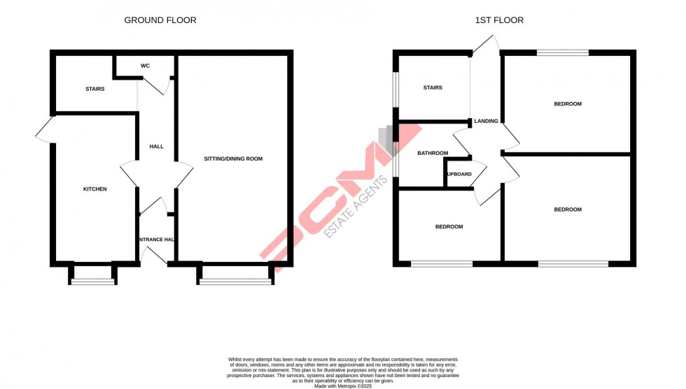 Floorplan for Reedswood Road, St. Leonards-on-sea
