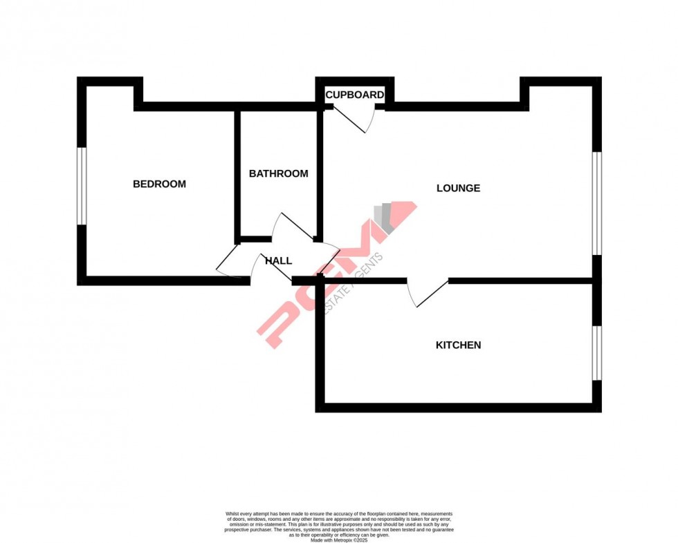 Floorplan for Magdalen Road, St. Leonards-On-Sea