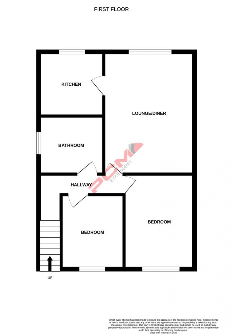 Floorplan for Kingsley Close, St. Leonards-On-Sea