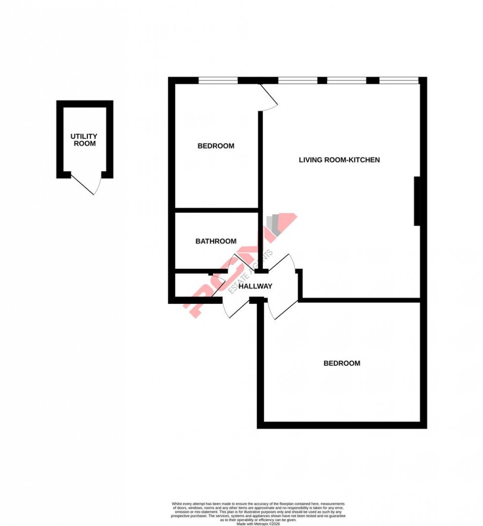 Floorplan for Warrior Square, St. Leonards-On-Sea