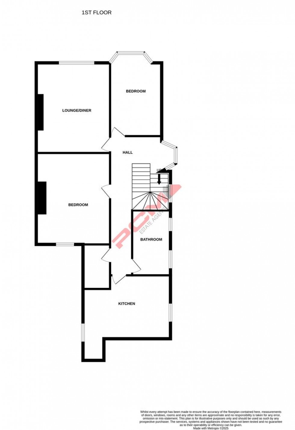 Floorplan for Linton Road, Hastings