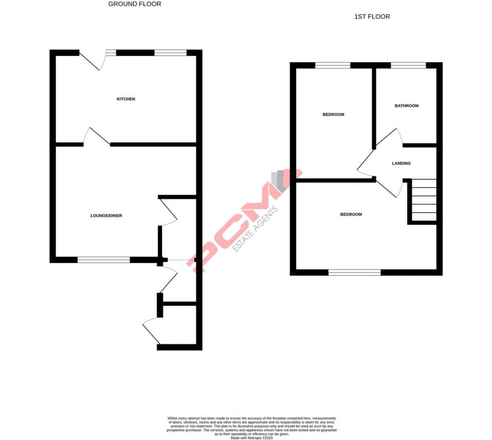 Floorplan for Alder Close, St. Leonards-on-sea