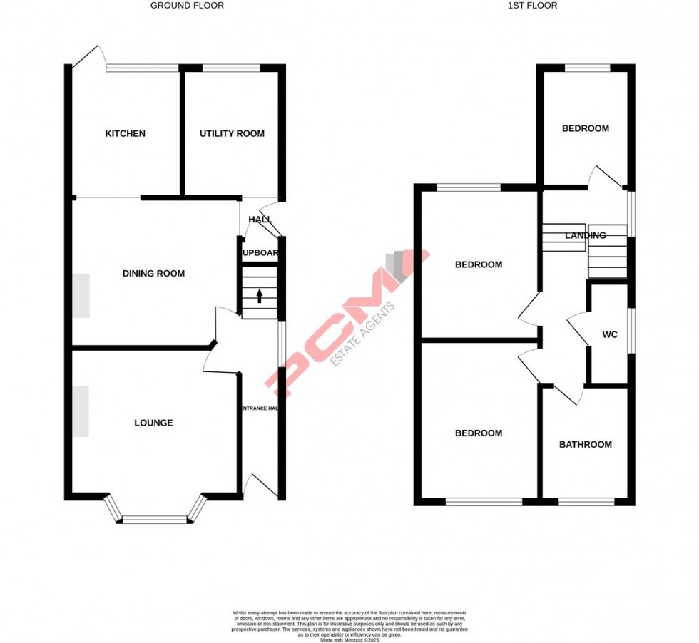 Floorplan for Burry Road, St. Leonards-On-Sea