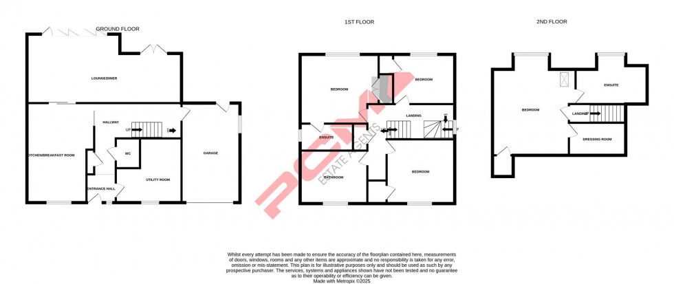 Floorplan for Bradshaw Close, Winchelsea Road, Guestling, Hastings