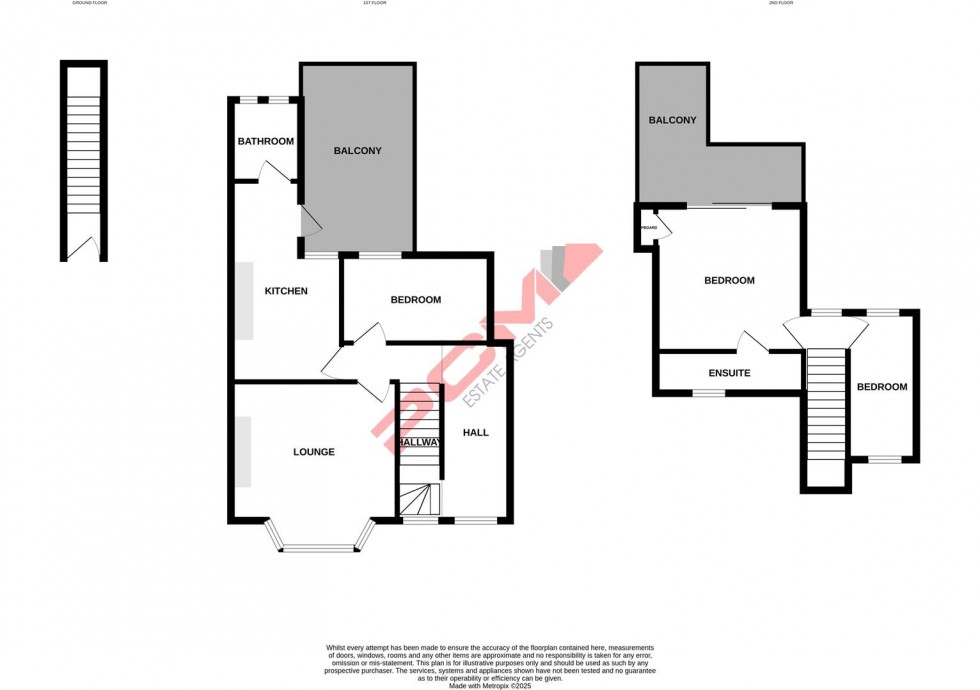 Floorplan for Priory Road, Hastings