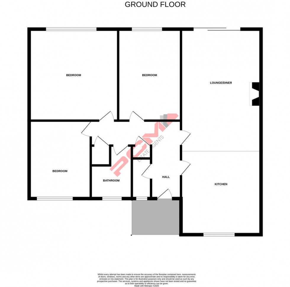 Floorplan for Fern Road, St. Leonards-On-Sea