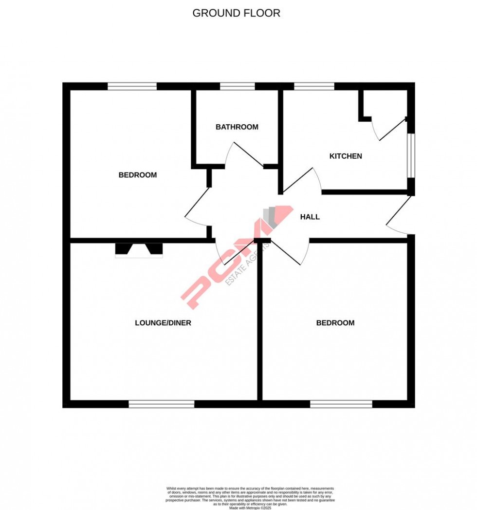 Floorplan for Rymill Road, St. Leonards-on-sea