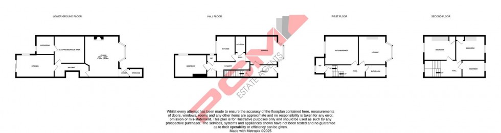 Floorplan for Cambridge Gardens, Hastings