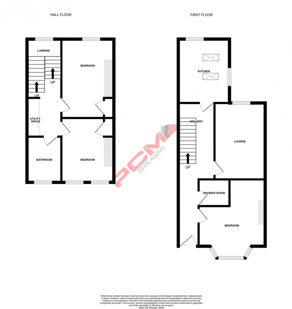 Floorplan for Mann Street, Hastings