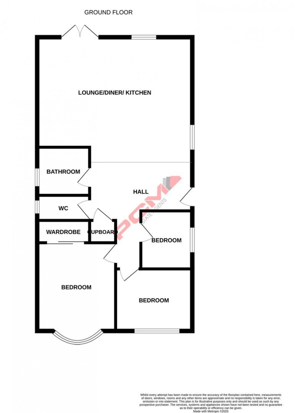 Floorplan for Maple Heights, St. Leonards-On-Sea