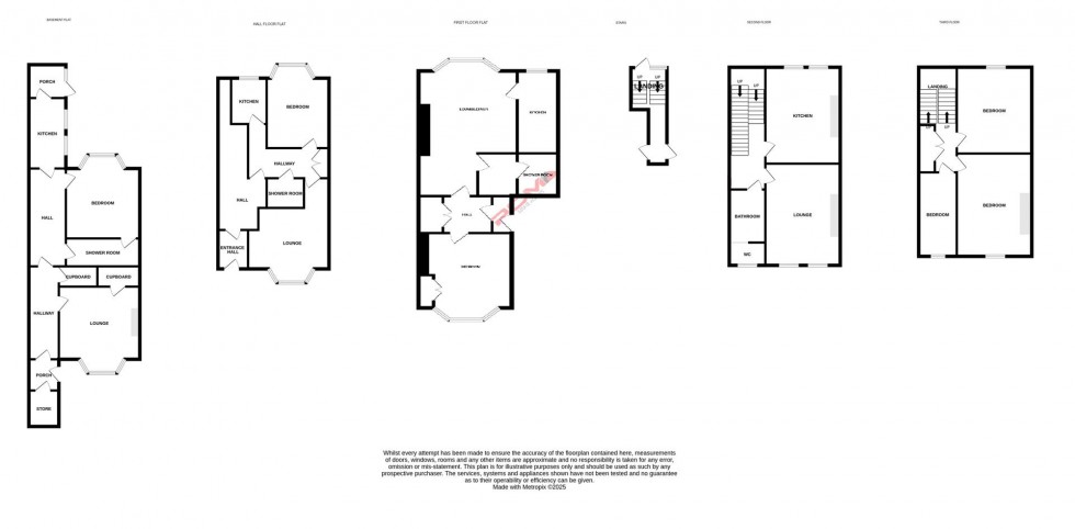 Floorplan for Kenilworth Road, St. Leonards-On-Sea
