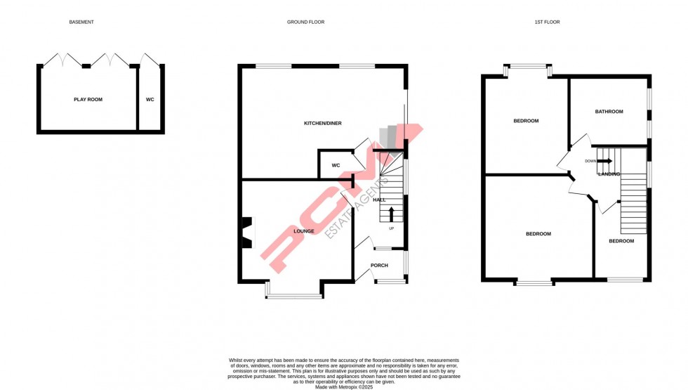 Floorplan for Charles Road West, St. Leonards-On-Sea