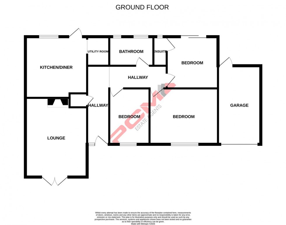 Floorplan for New Cut, Westfield,