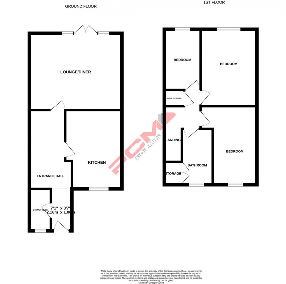 Floorplan for Forest Way, Hastings