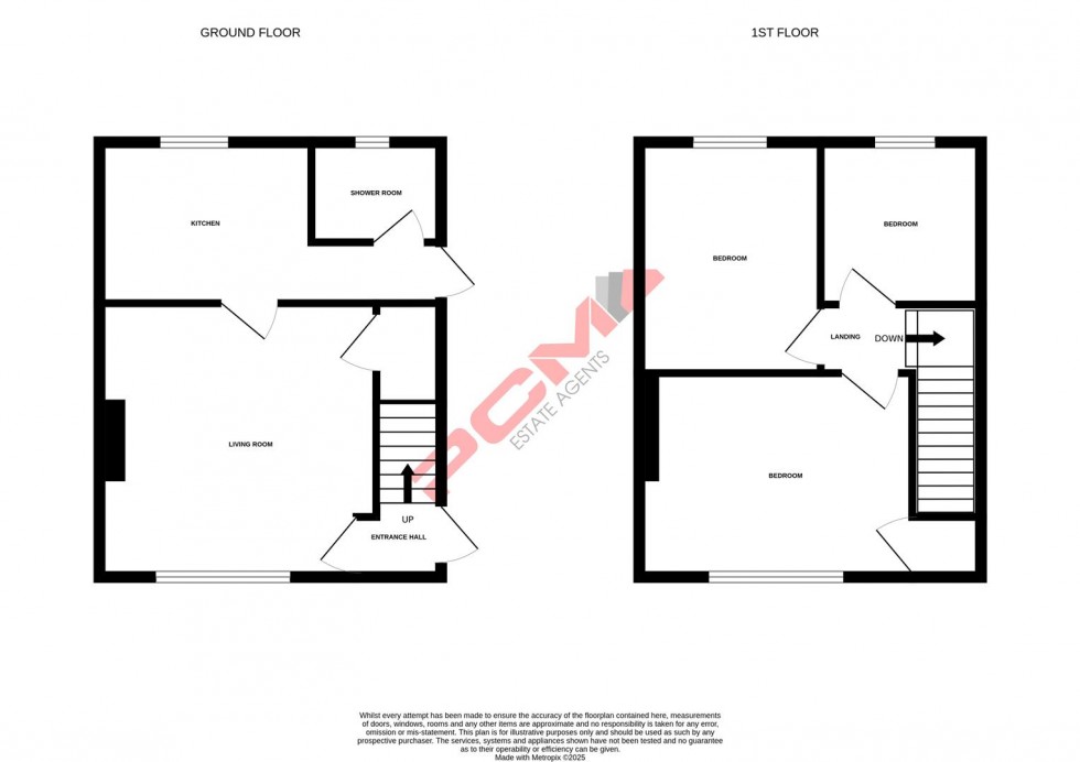 Floorplan for Bembrook Road, Hastings