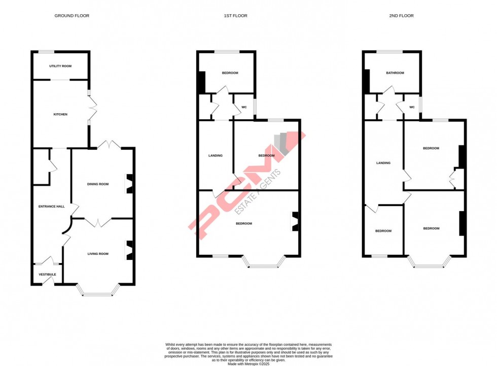 Floorplan for Lower Park Road, Hastings