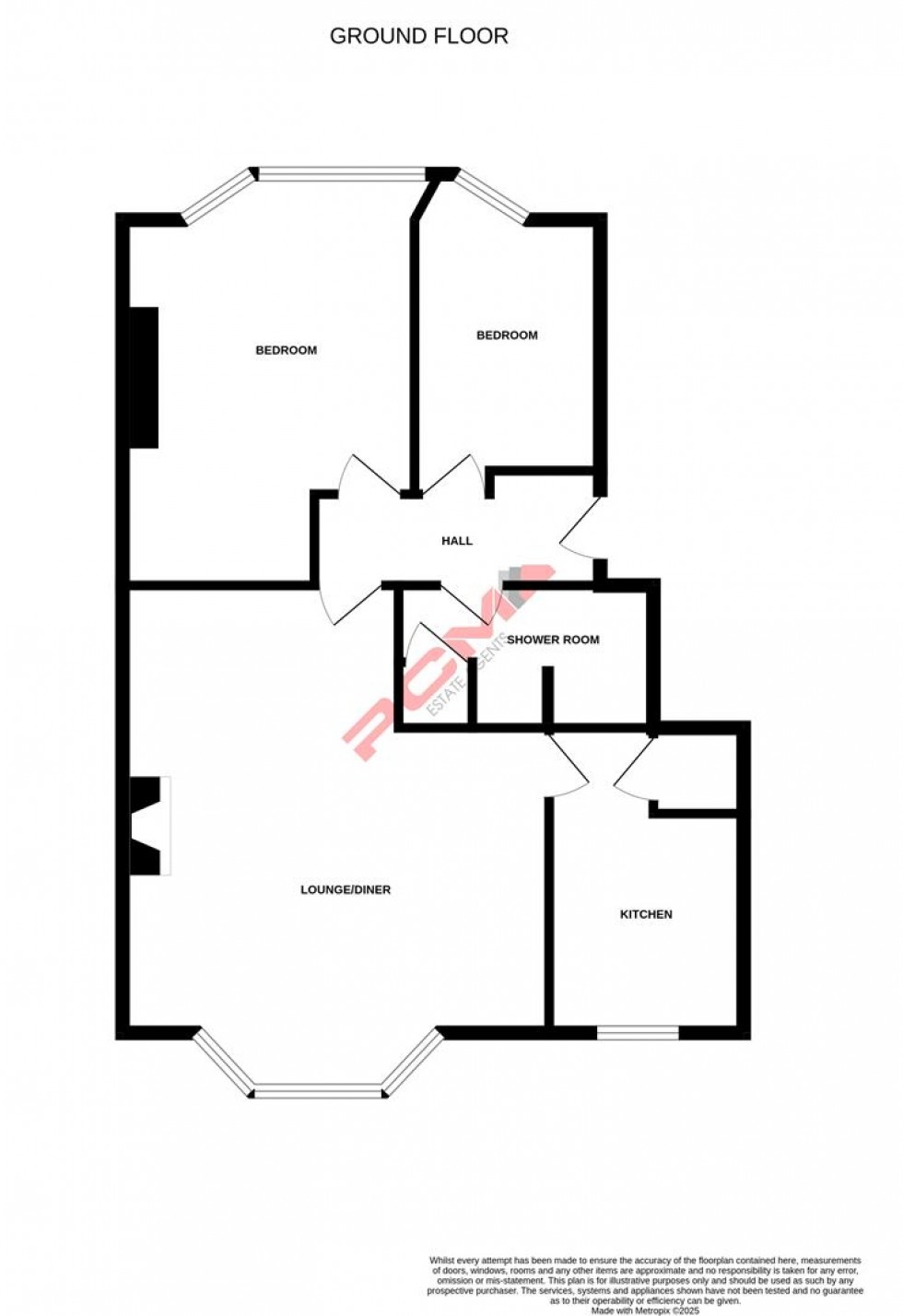 Floorplan for London Road, St. Leonards-On-Sea