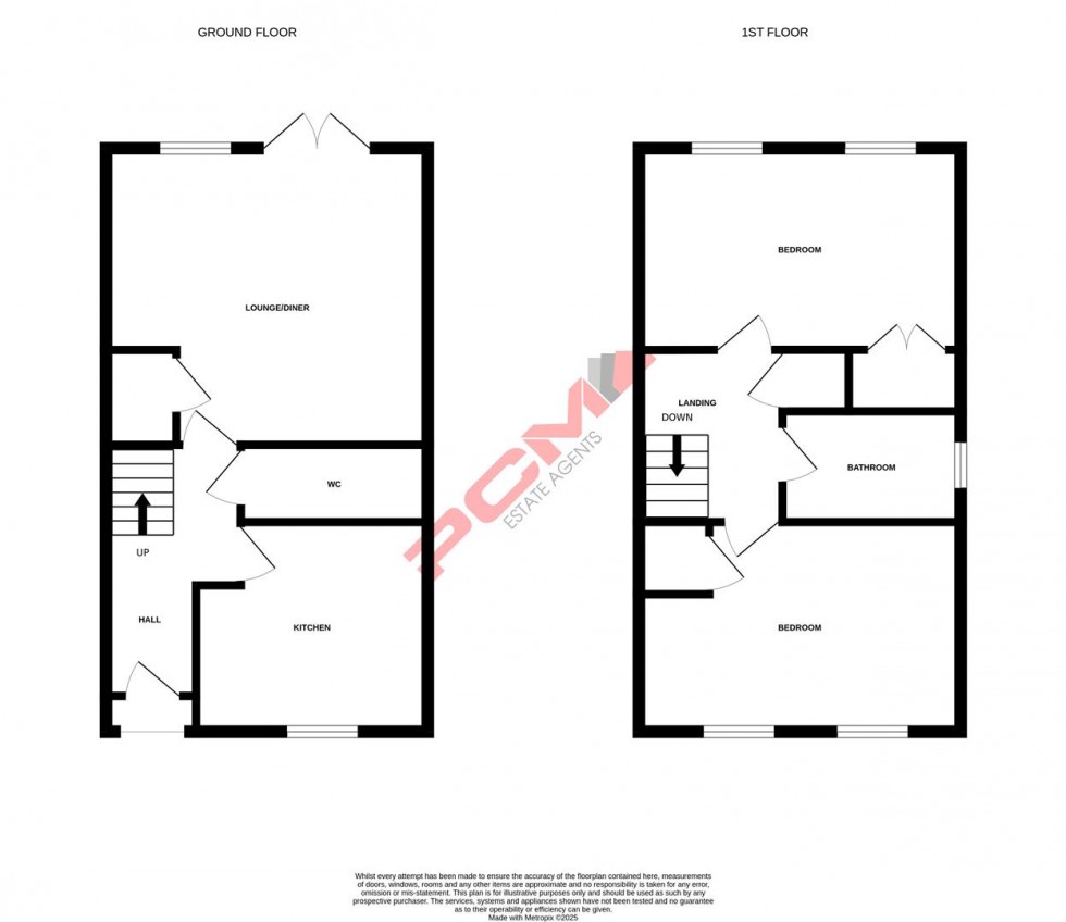 Floorplan for Logie Baird Way, Hastings