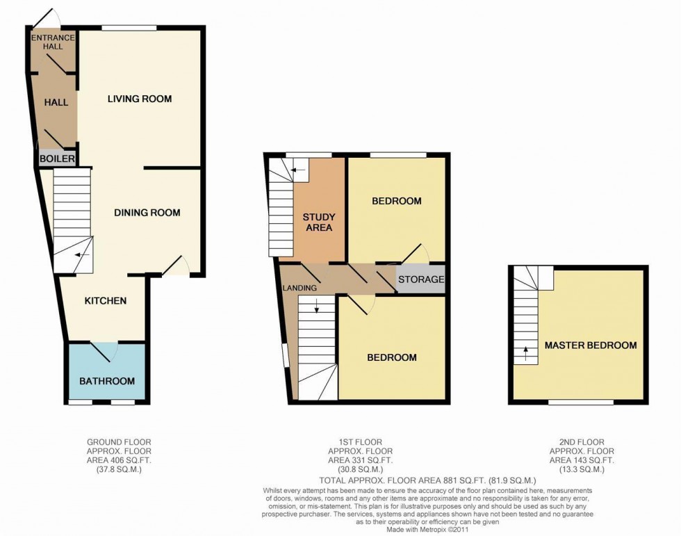 Floorplan for Winchelsea Road, Hastings