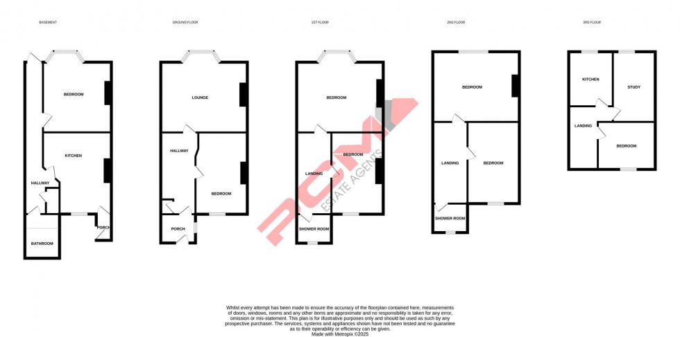 Floorplan for Devonshire Road, Hastings