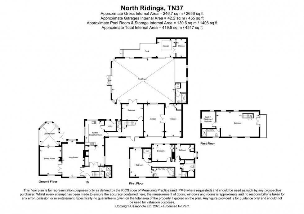 Floorplan for Baldslow Down, Hastings