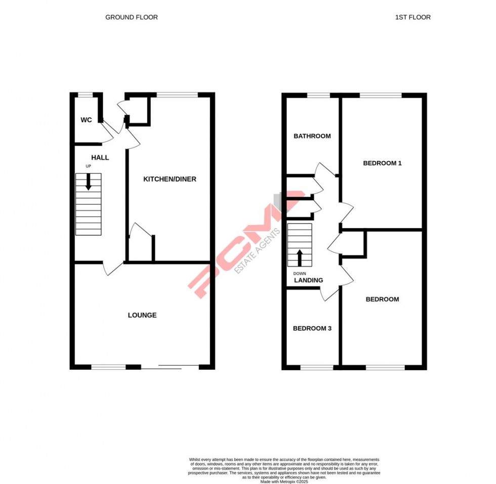 Floorplan for Kent Road, St. Leonards-On-Sea