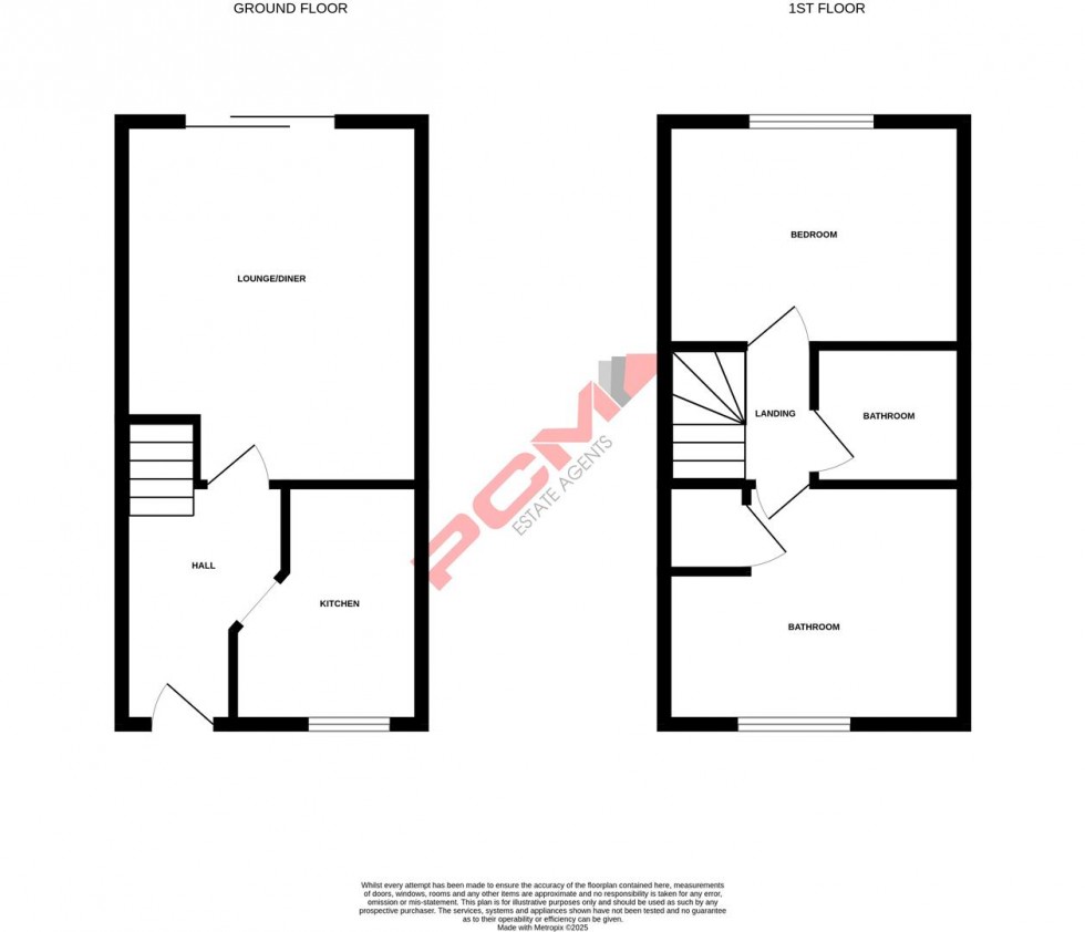 Floorplan for Mulberry Walk, St. Leonards-On-Sea