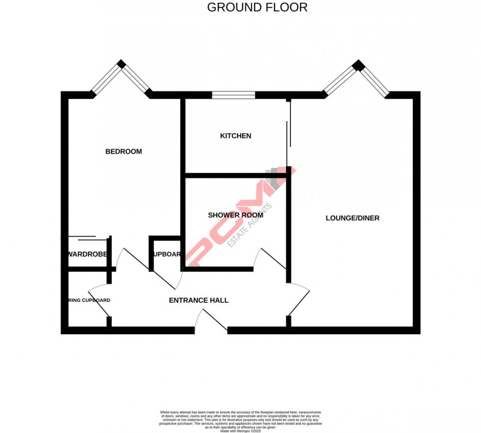 Floorplan for Verulam Place, St. Leonards-On-Sea
